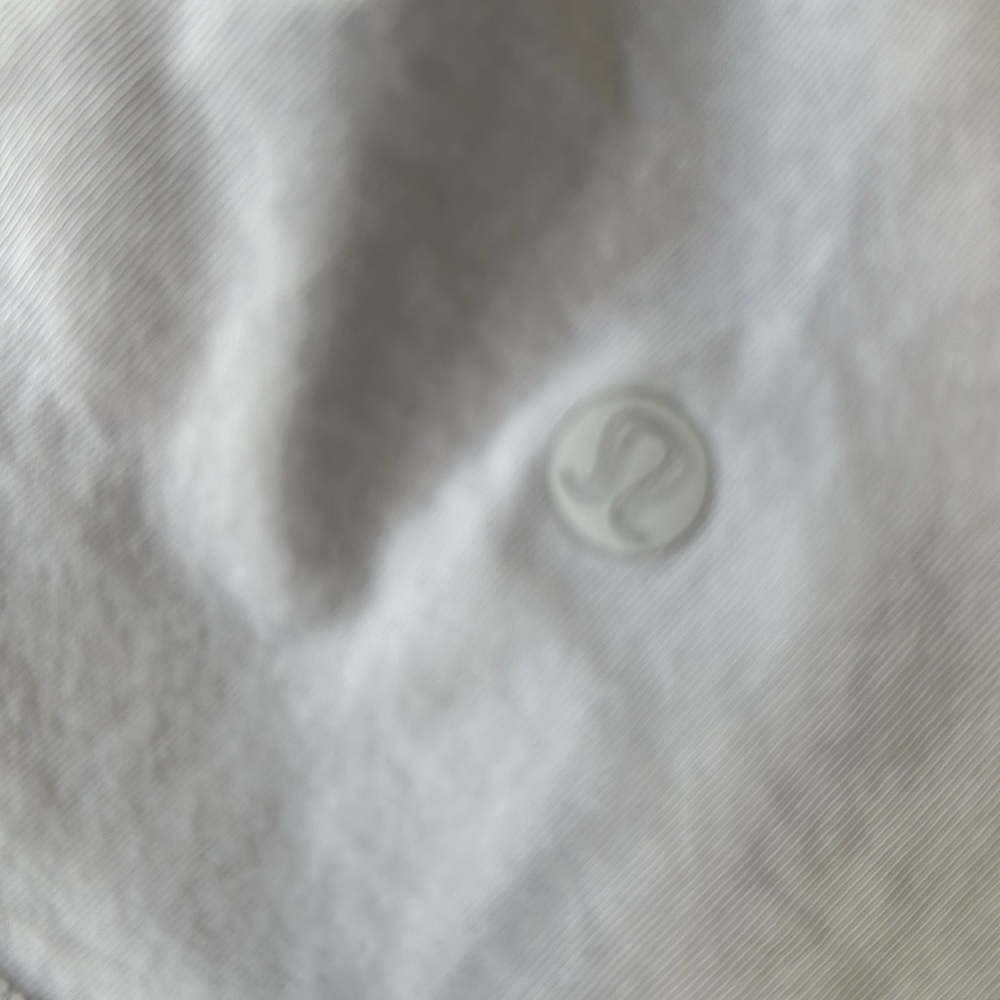 Lululemon Women's White Split Back Racerback Active Tank Top Size 6